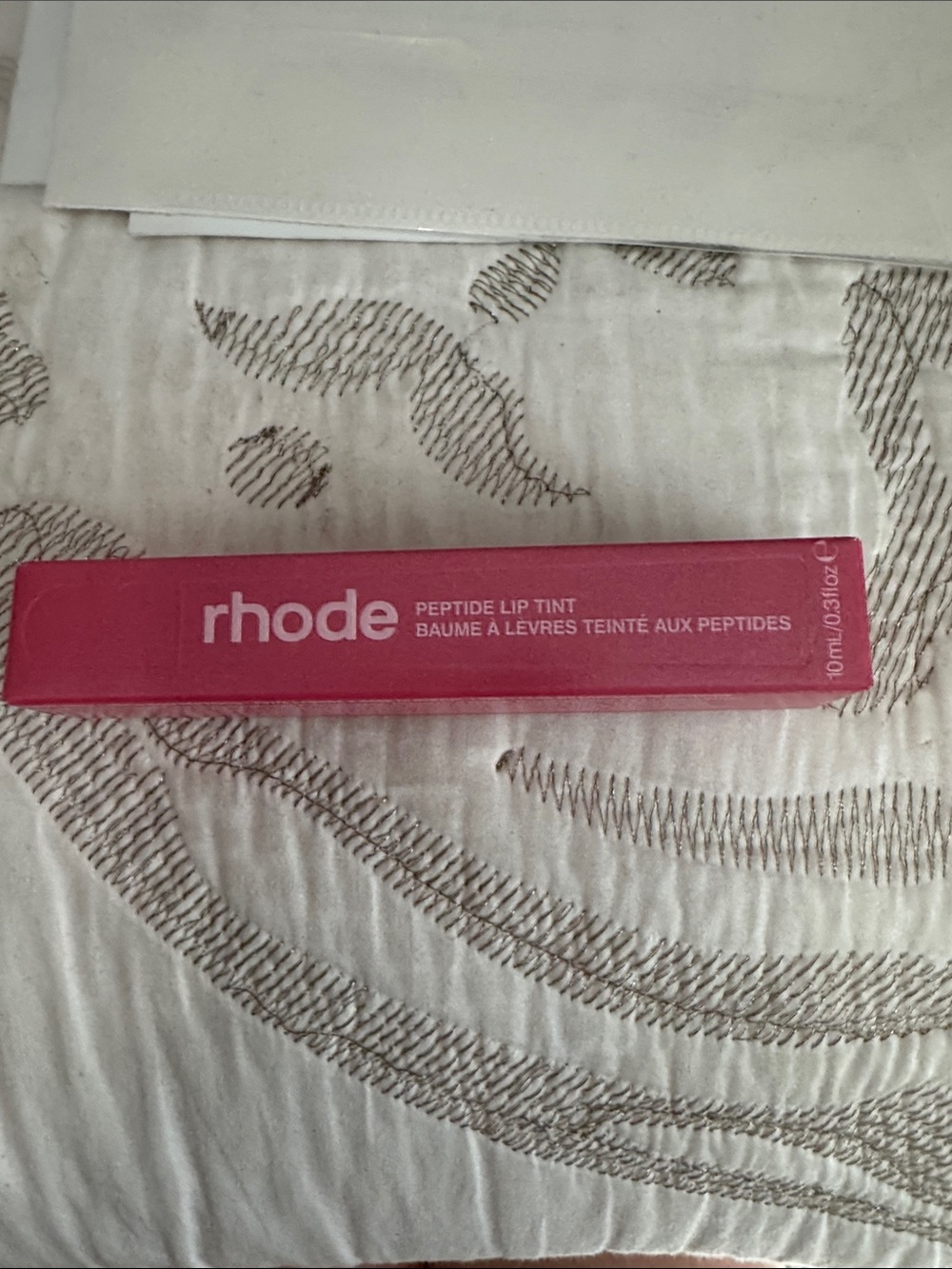 Rhode peptide lip tint in sugar cookie